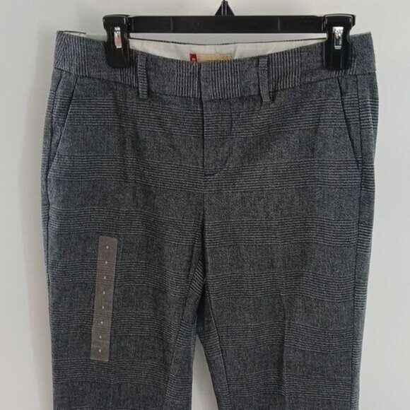 Gap Pants Dark Gray Cropped Favorite Trouser Womens Size 6 Regular - Picture 2 of 7